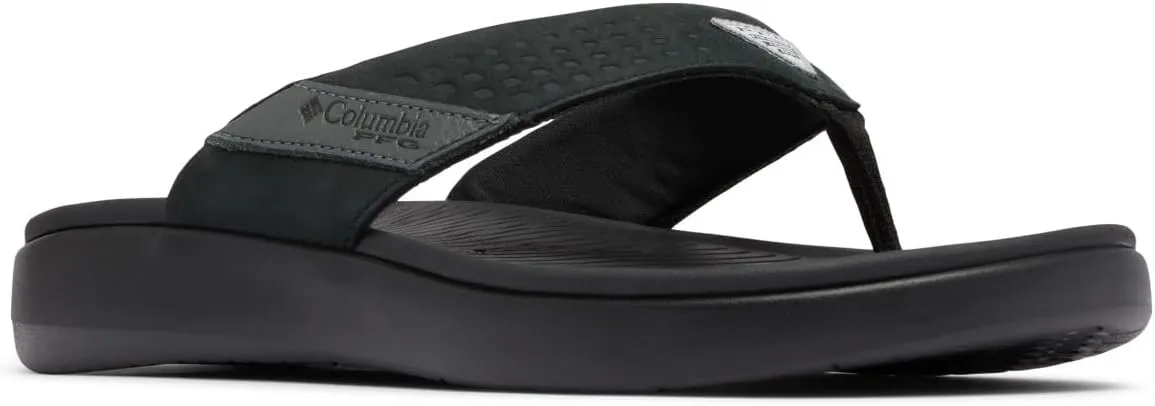 Columbia Men's PFG Boatside Flip Lea Sandal