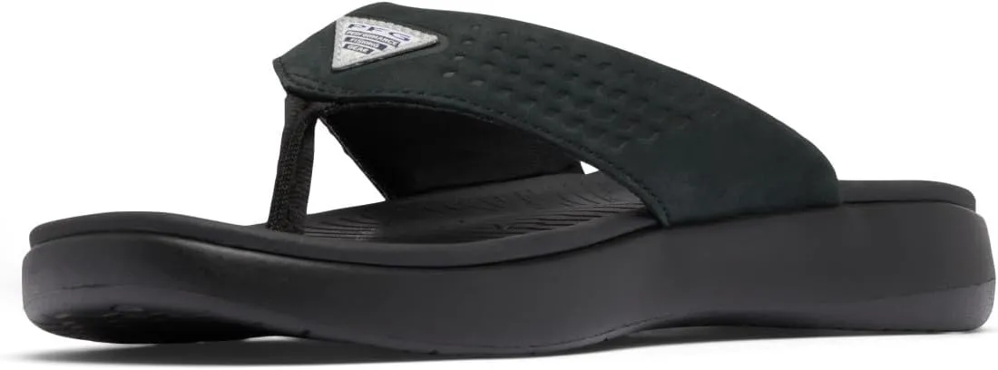 Columbia Men's PFG Boatside Flip Lea Sandal