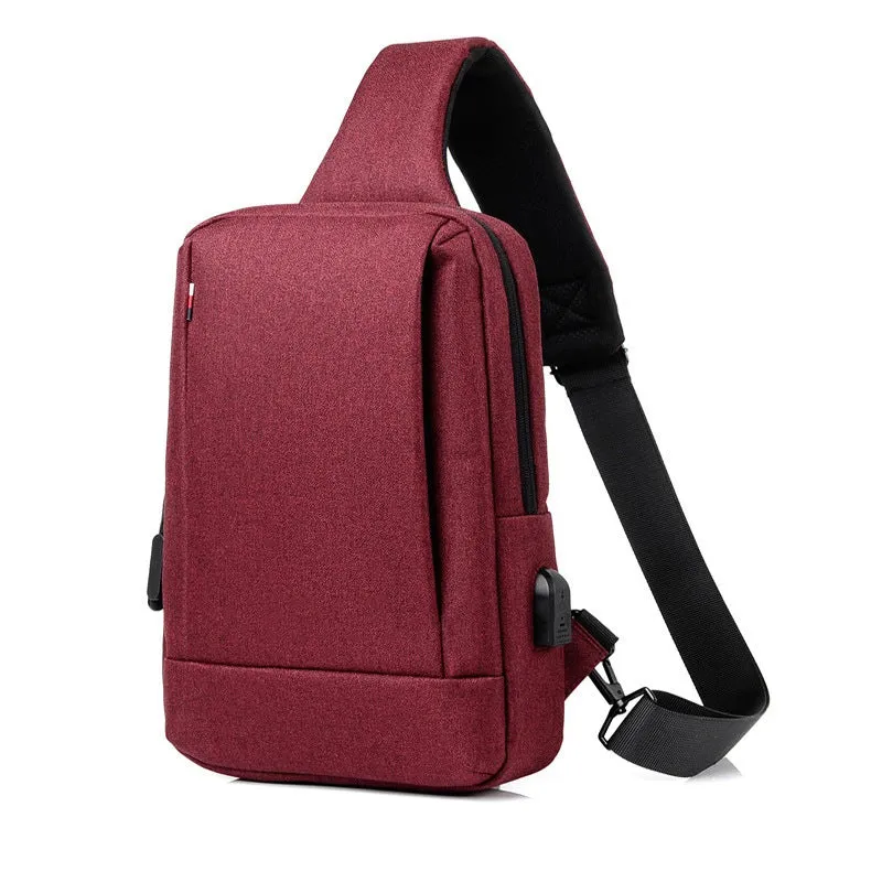 Comfortable Beautiful Cool Men's Oxford Cloth Men's Chest Bags