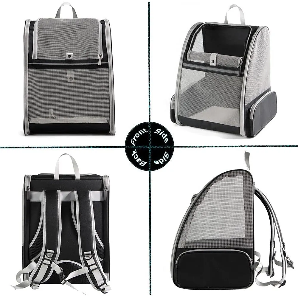 Comfortable Ventilation Pet Backpack (Black)