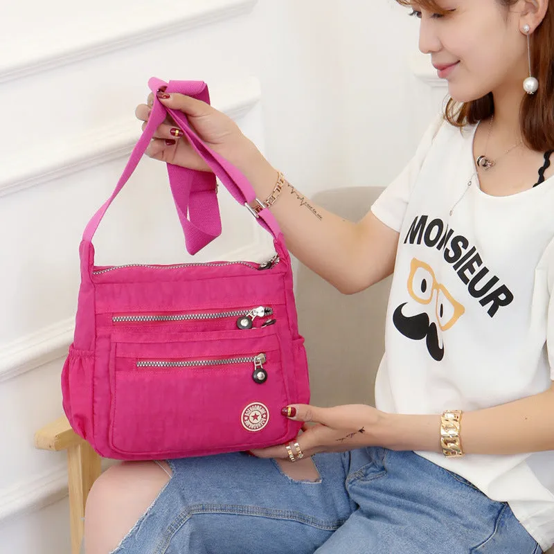 Comfortable Women's Canvas Cloth Waterproof Fashion Crossbody Bags