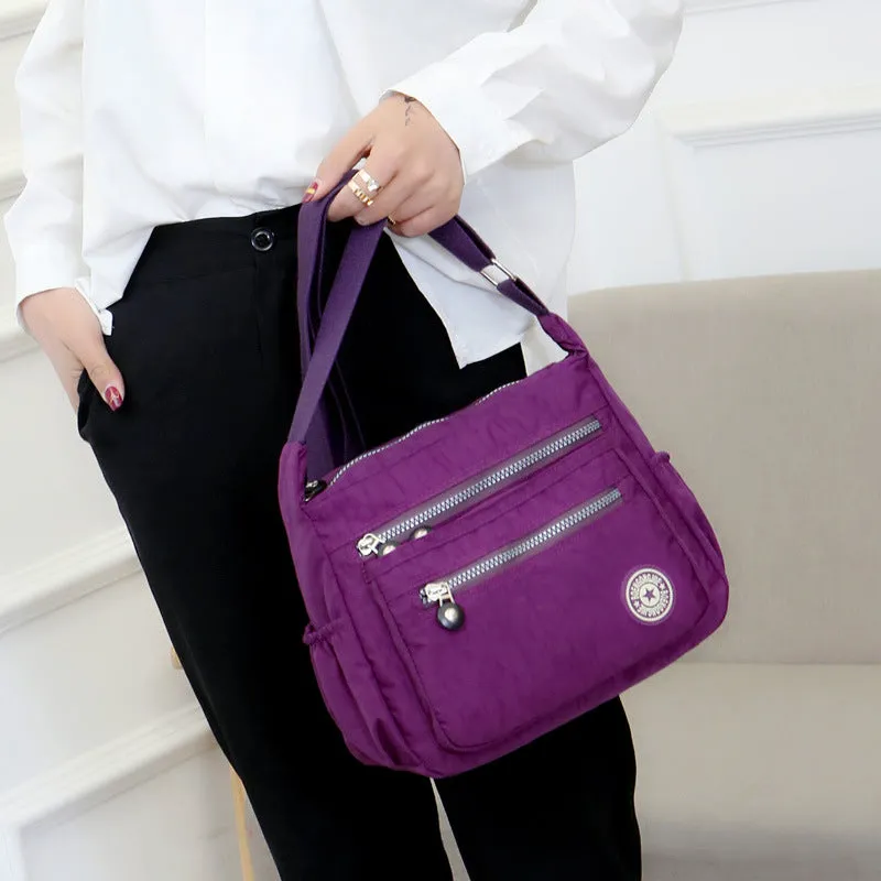 Comfortable Women's Canvas Cloth Waterproof Fashion Crossbody Bags