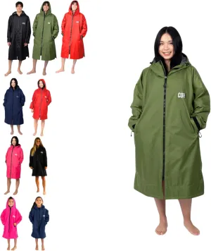 COR Surf Swim Parka for Youth and Adults | Heavy-Duty Weatherproof Swimming Jacket with Size Options for Men, Women and Kids