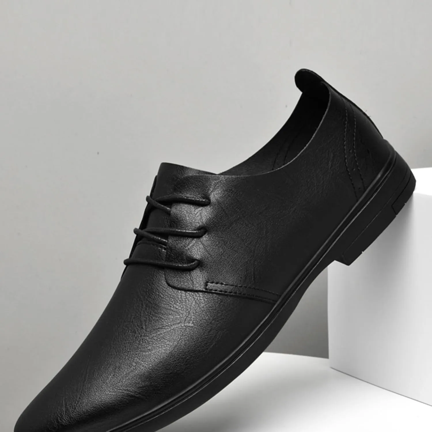 Cowhide Men's Oxford Shoes & Dress Shoes, Stylish and Comfortable, Suitable for Business and Casual Occasions