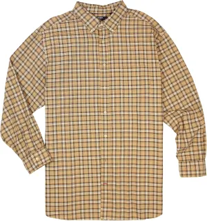 Cremieux Men's Easy-Care Long Sleeve Oxford Shirt with Pocket, Regular Sizes