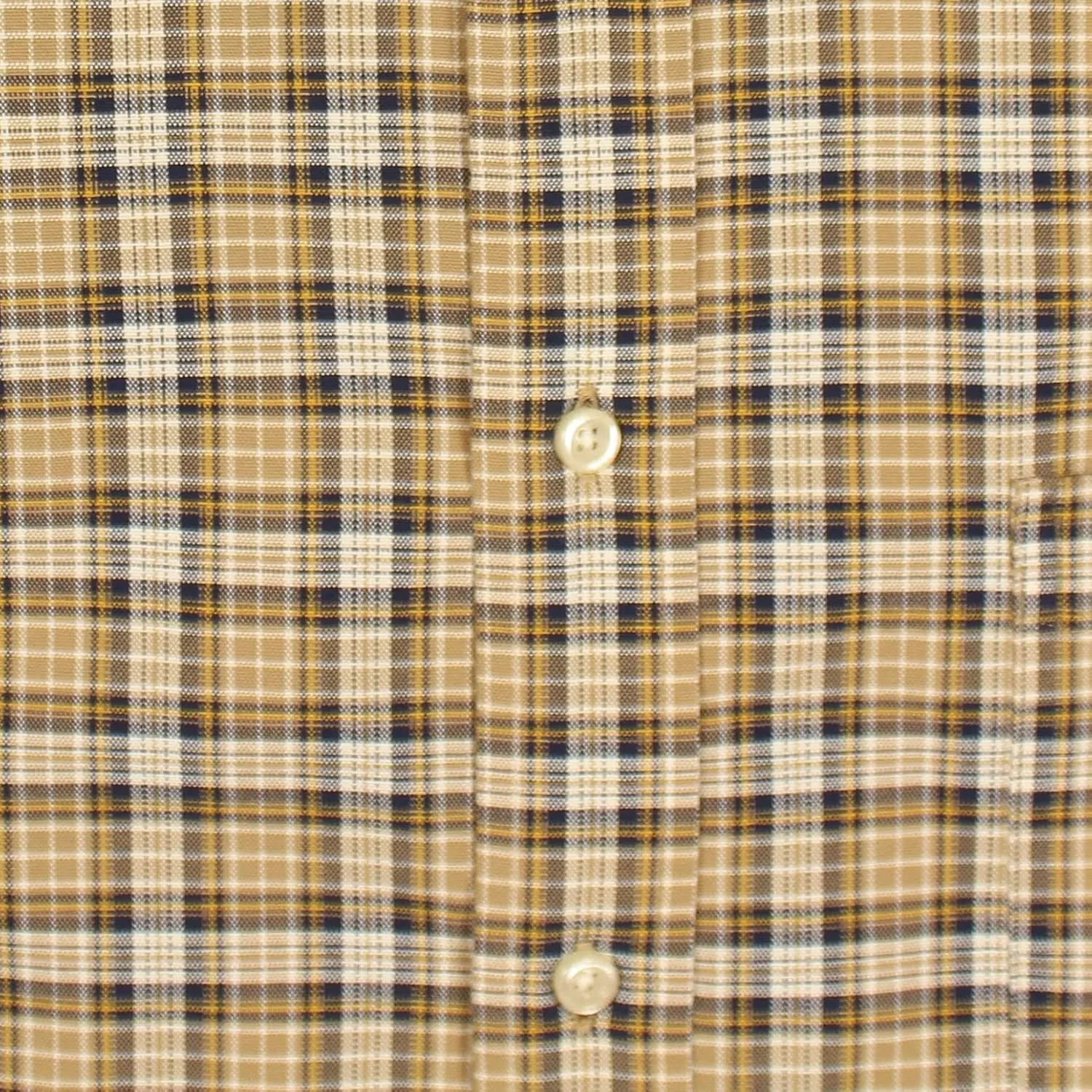 Cremieux Men's Easy-Care Long Sleeve Oxford Shirt with Pocket, Regular Sizes
