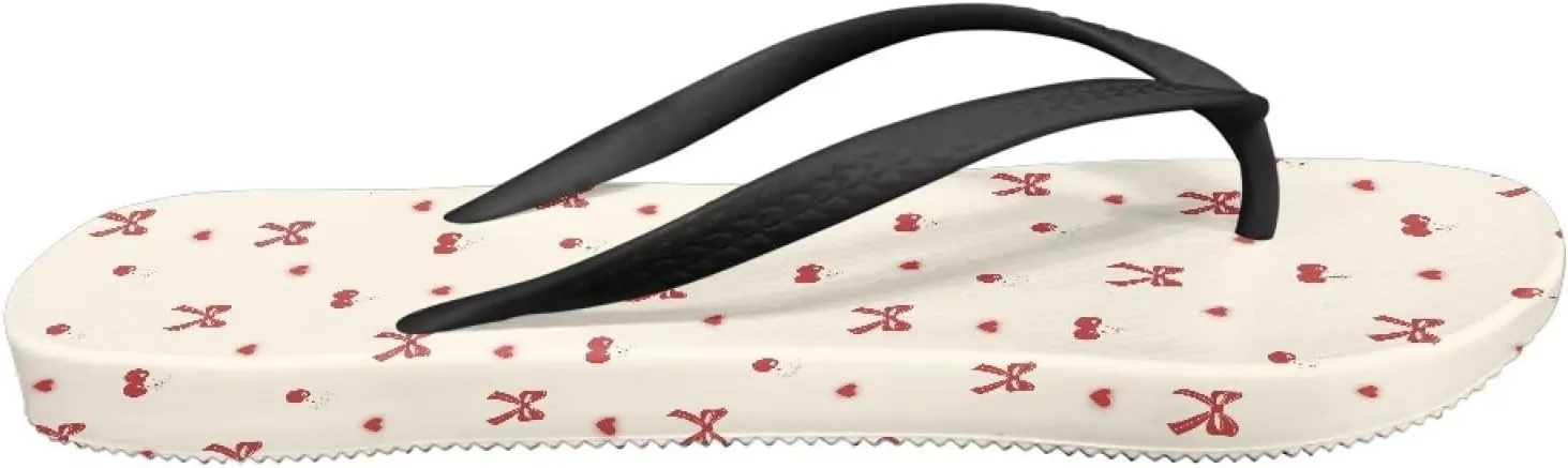 Cushion Breeze Women's Flip Flop Fashion House Soft Cushion Footbed Arch Support Fashion Summer Shoes Black Sole Size US 5.5-9.5