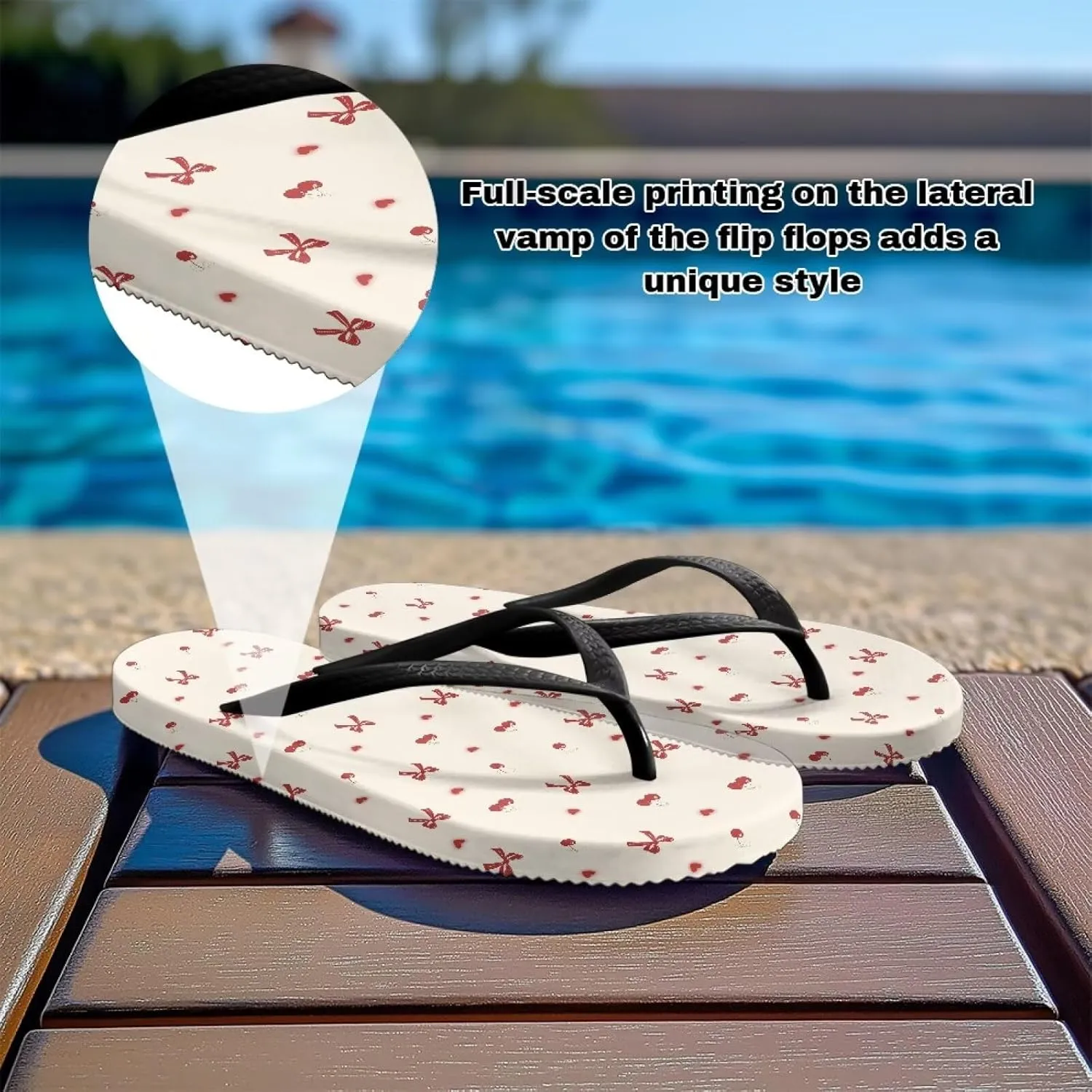 Cushion Breeze Women's Flip Flop Fashion House Soft Cushion Footbed Arch Support Fashion Summer Shoes Black Sole Size US 5.5-9.5