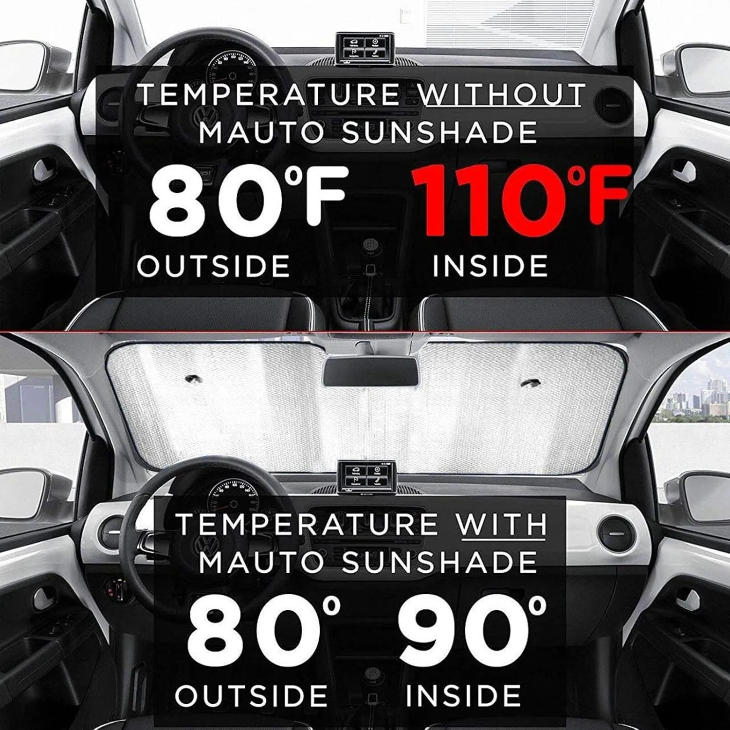 Custom Car Windshield Sunshade Keep Vehicle Cool Personalized Name and Number Foldable Auto UV Rays Sun Visor Protector Fans Gift