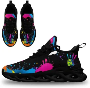 Custom Sneakers for Men and Women – One Love Personalized Shoes with Logo, Text, or Design | Lightweight Breathable Trainers | Gift, Branding, or Promotional Footwear