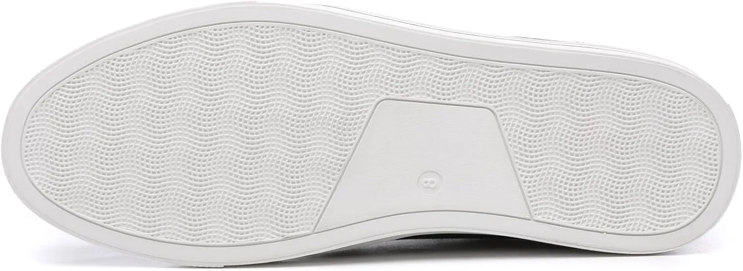DECARSDZ Men's Fashion Dress Sneakers Comfortable Casual Skate Shoe Walking Oxford Shoes