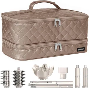 Double Layer Storage Case For Shark Flexstyle, Travel Carrying Case For Shark 430/440 Flexstyle, Organizer Bag For Shark Flexstyle/Dyson Airwrap Styler Attachments
