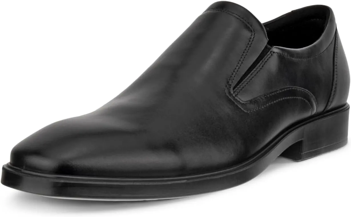 ECCO Men's Milan Plain Toe Slip on Loafer