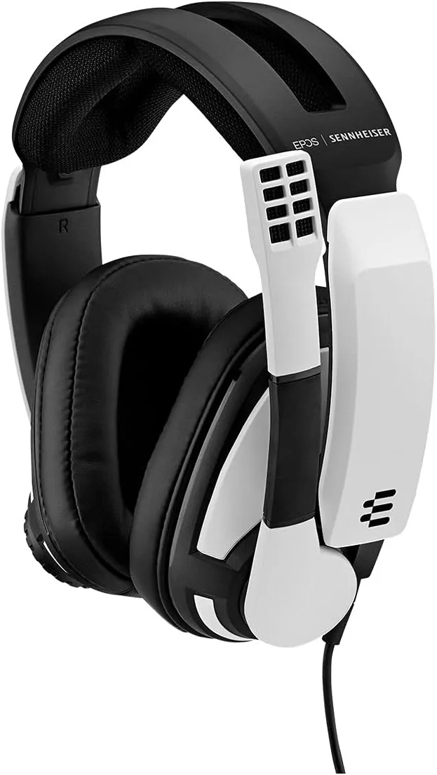 EPOS I Sennheiser GSP 301 Flip-to-Mute, Comfortable Memory Foam Ear Pads, Headphones for PC, Mac, Xbox One, PS4, PS5, Nintendo Switch, Smartphone compatible