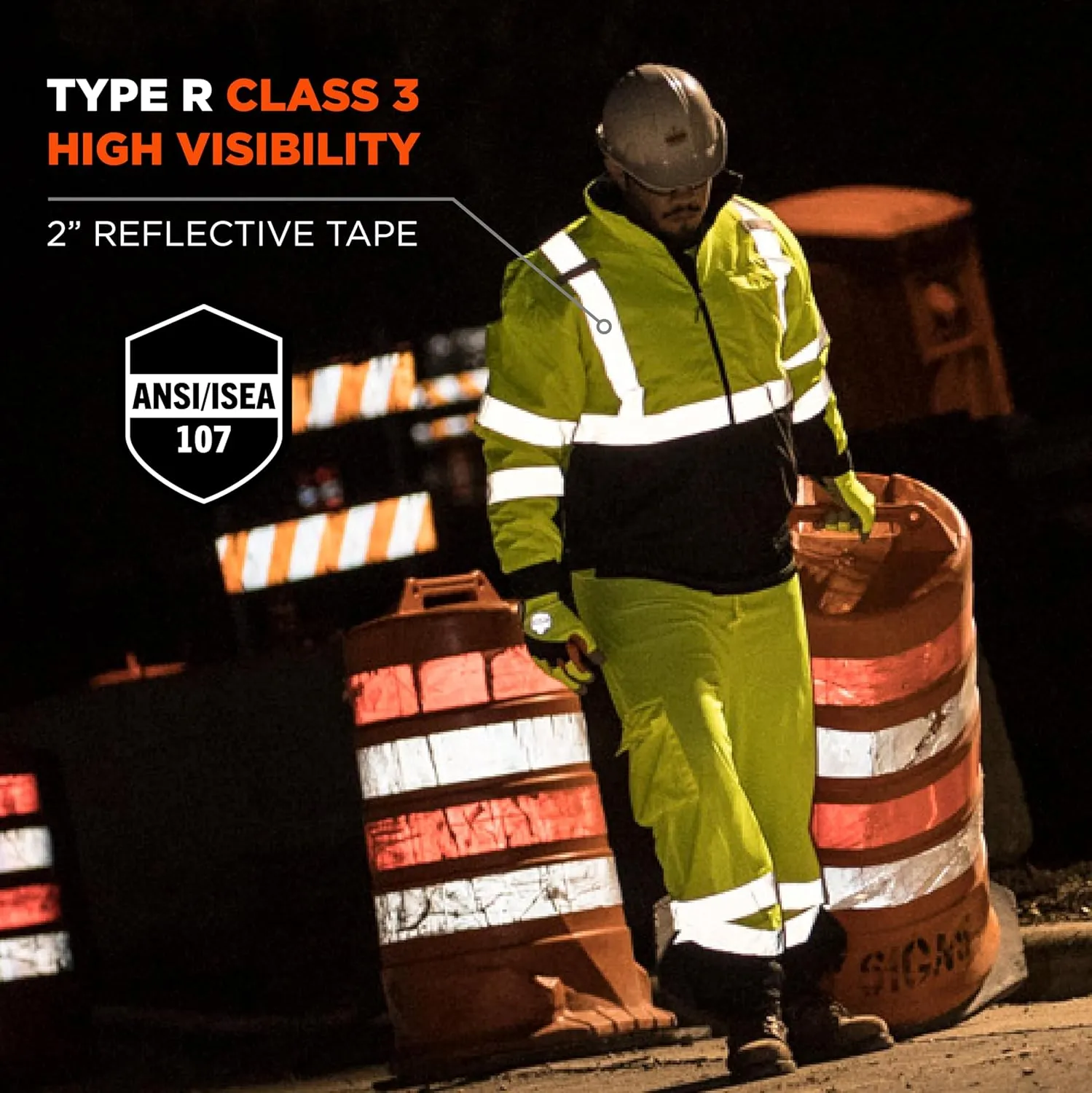 ergodyne Hi Vis Bomber Safety Jacket