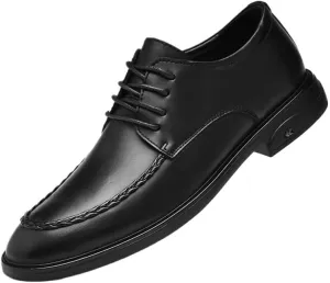 Fashionable Brogue Wingtip Dress Shoes Classic Patent Lace-up Oxfords Men's Casual Wedding Prom Leather Shoes