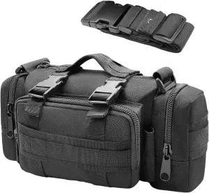 Fishing Tackle Bag Utility Pouch Fanny Waist Pack Comfortable Handle Portable Crossbody Duffel Waist Bag for Climbing