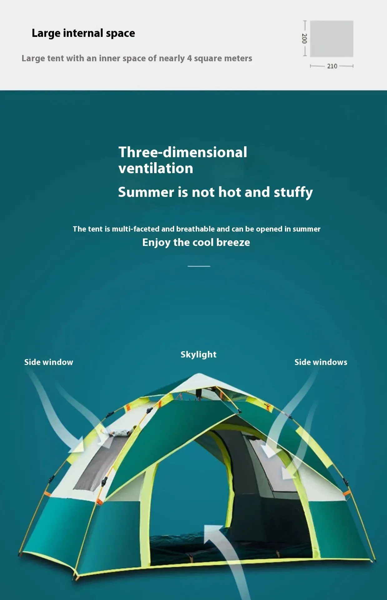 FlashPitch Camping Tent