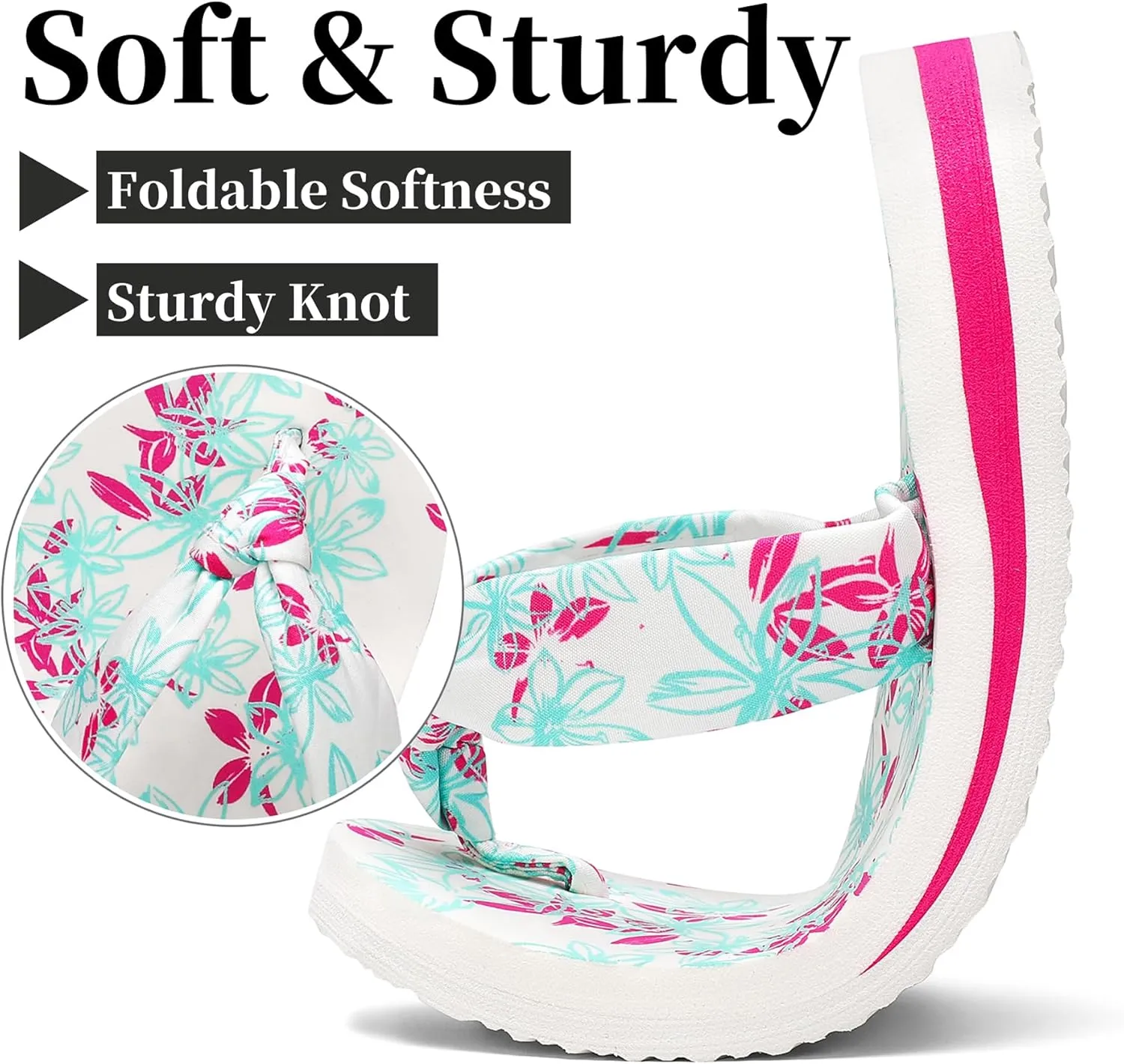 Flip Flops for Women,Yoga Mat Flip Flops Women,Beach Thong Sandals for Women,Indoor and Outdoor Womens Flip Flops