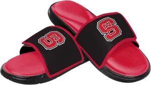 FOCO Men's Ncaa College Team Logo Sport Shower Foam Slide Flip Flop Sandals