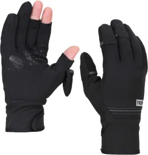 FRDM Hybrid Convertible Gloves Windproof Water Repellent Touchscreen Photography Hiking Cycling Outdoor Activities, for Men & Women