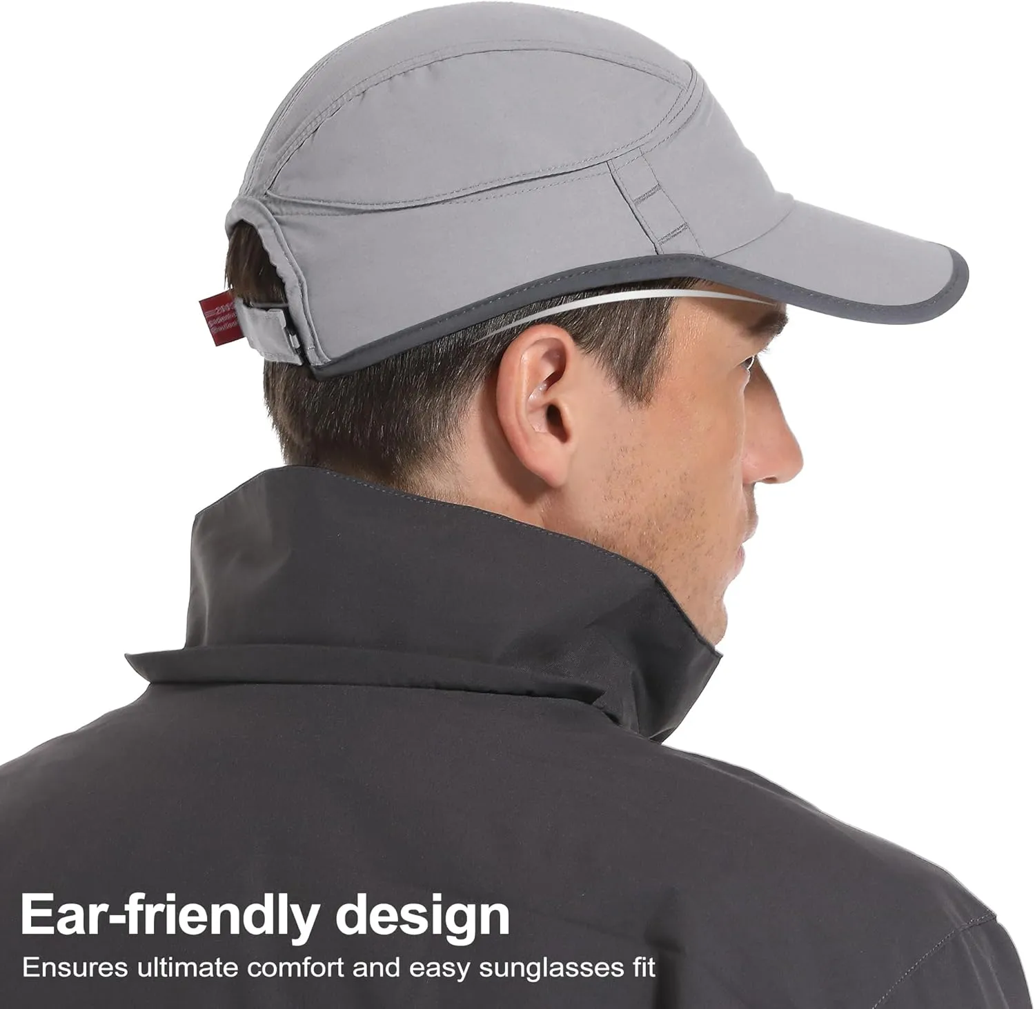GADIEMKENSD Quick Drying Baseball Cap with Mesh Ventilation, Foldable Brim, Sun Protection UPF 50 