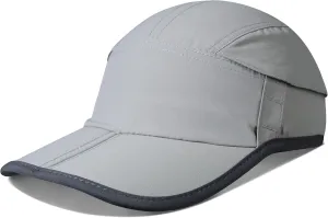 GADIEMKENSD Quick Drying Baseball Cap with Mesh Ventilation, Foldable Brim, Sun Protection UPF 50 