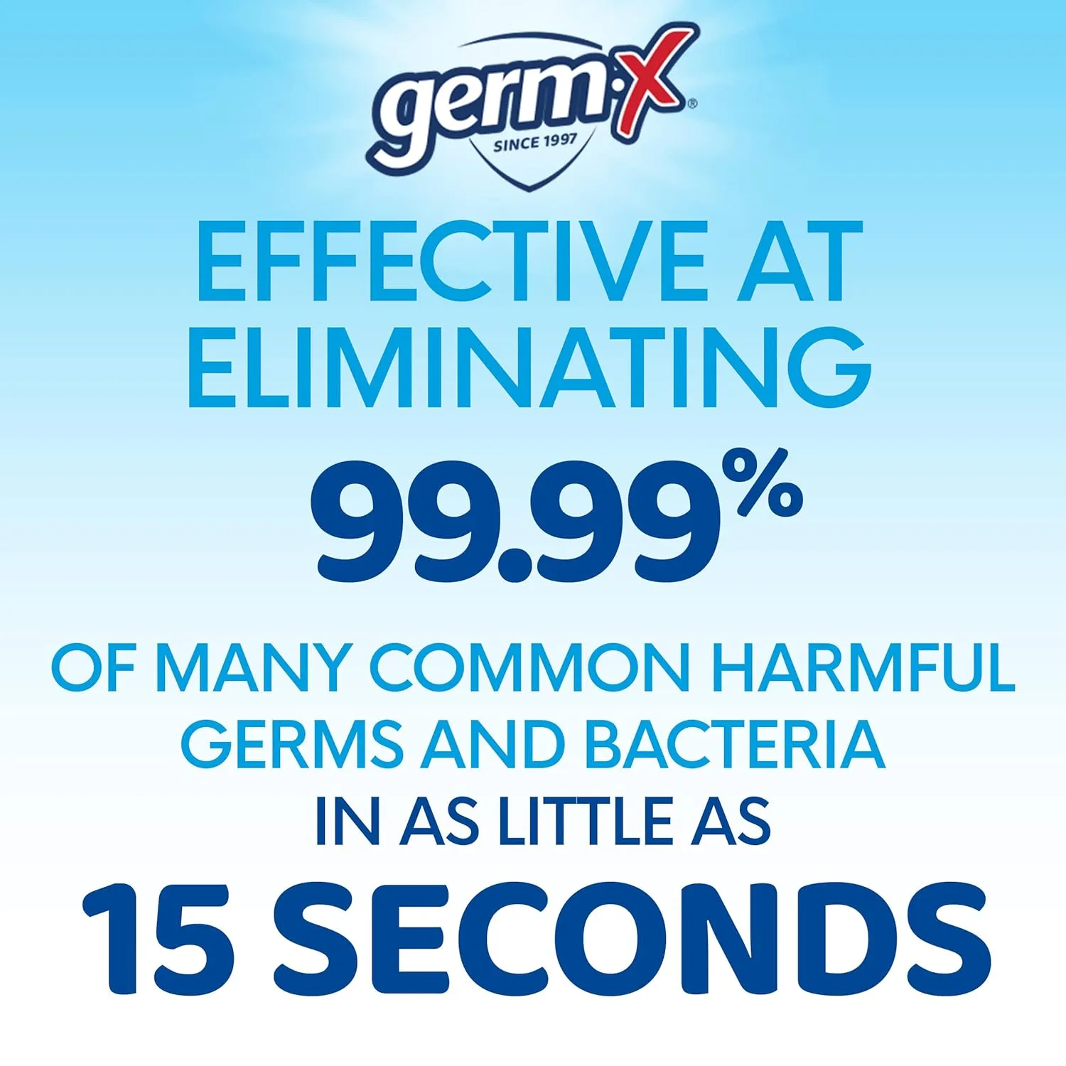 Germ-X Original Hand Sanitizer, Non-Drying Moisturizing Gel with Vitamin E, Instant and No Rinse Formula, 8 Fl Oz Pump Bottle (Pack of 24)