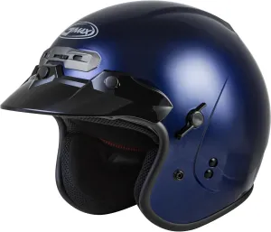 GMAX GM-32 Open-Face Helmet (Blue, X-Large) - FMVSS 218 Approved