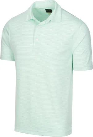 Greg Norman Men's Protek Micro Stripe Polo