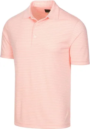 Greg Norman Men's Protek Micro Stripe Polo