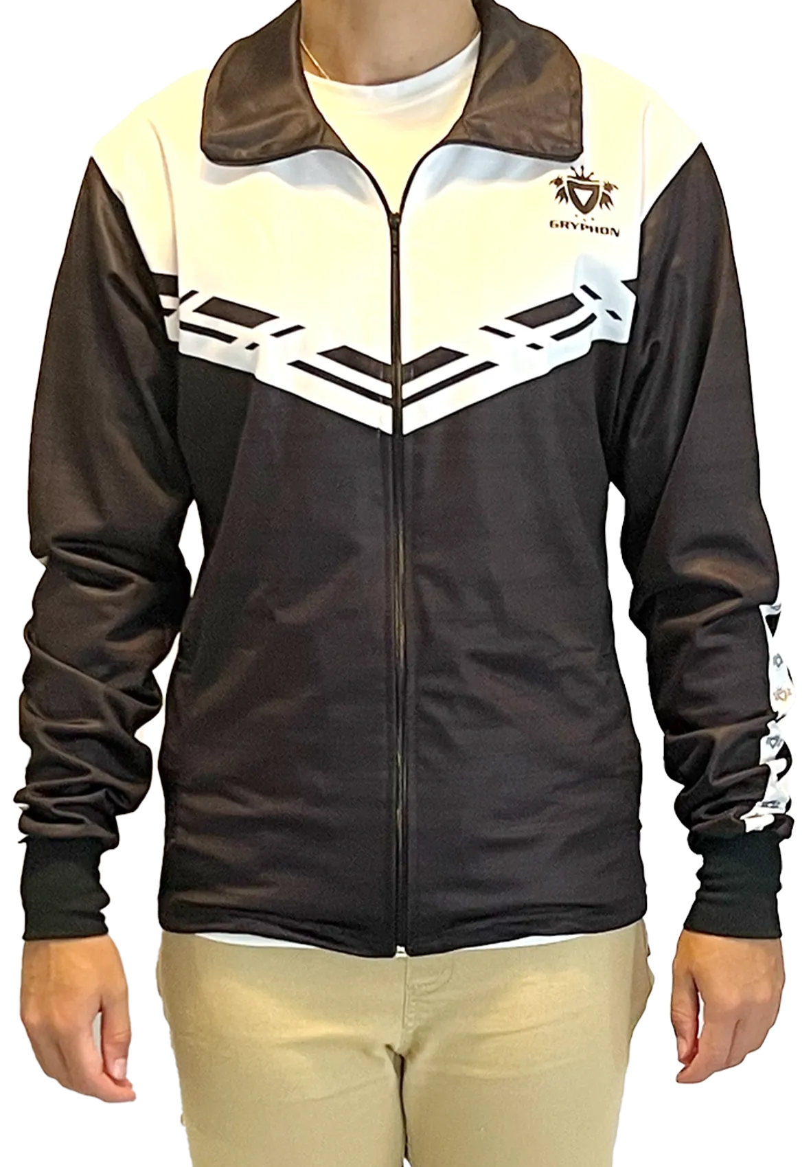 GRYPHON Trainer Mens Track Top Black/White  2023