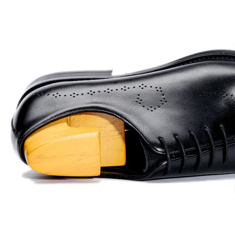 Handmade Premium Polished Leather Oxford Dress Shoes