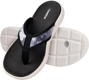 Harssidanzar Womens Flip Flops Comfort Thong Sandals for Beach HL204US