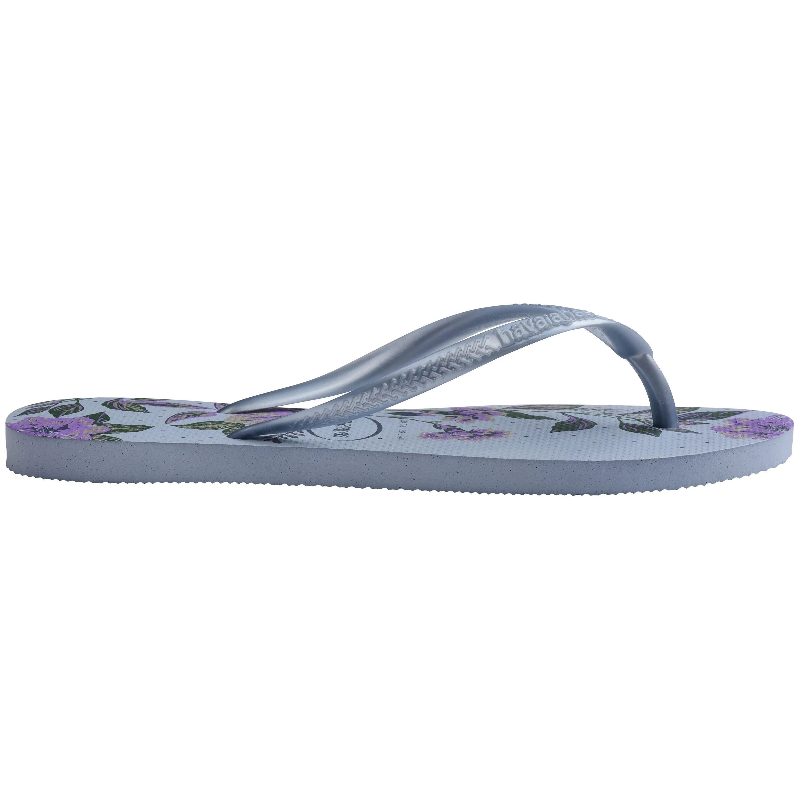 Havaianas Slim Organic Womens Flip Flops - Ashley Blue