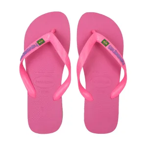 Havaianas Women Brasil Flip Flops Crystal Rose