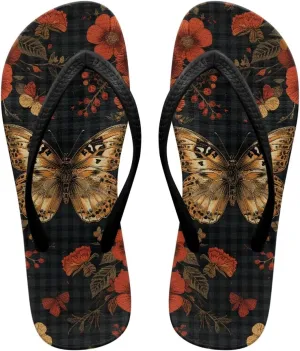 Howilath Animal Pattern Women Sandals Non-Slip Flip Flops for Women Beach Thong Sandals Bathroom Shower Shoes with EVA Sole
