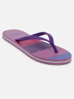 Hummel Woyla Women Purple Flip-Flops