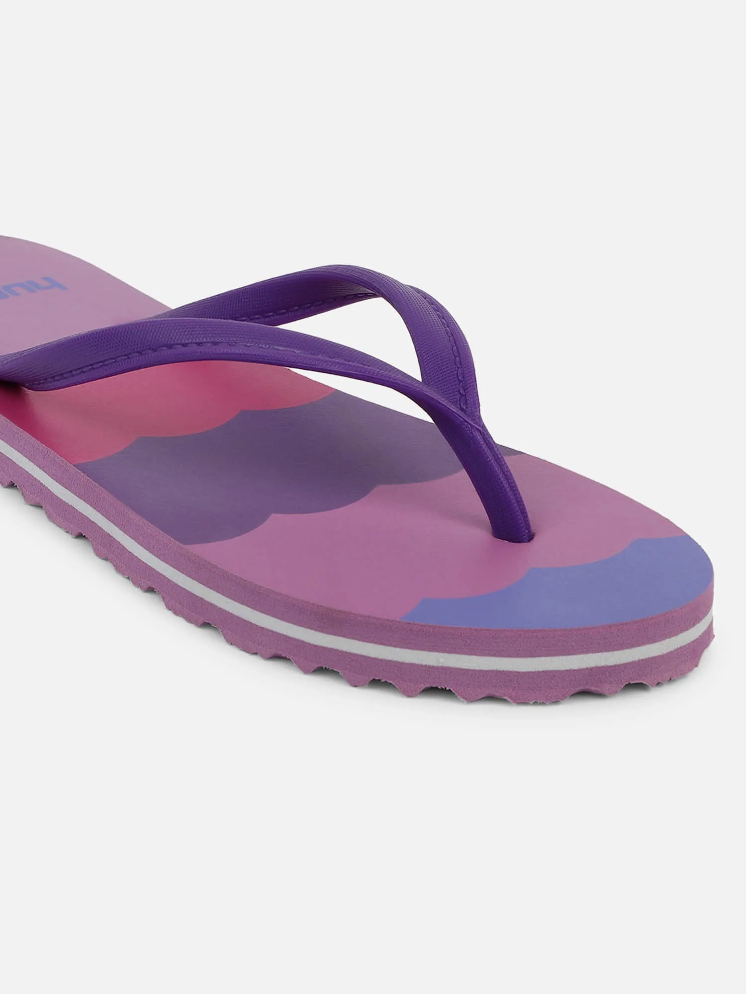 Hummel Woyla Women Purple Flip-Flops
