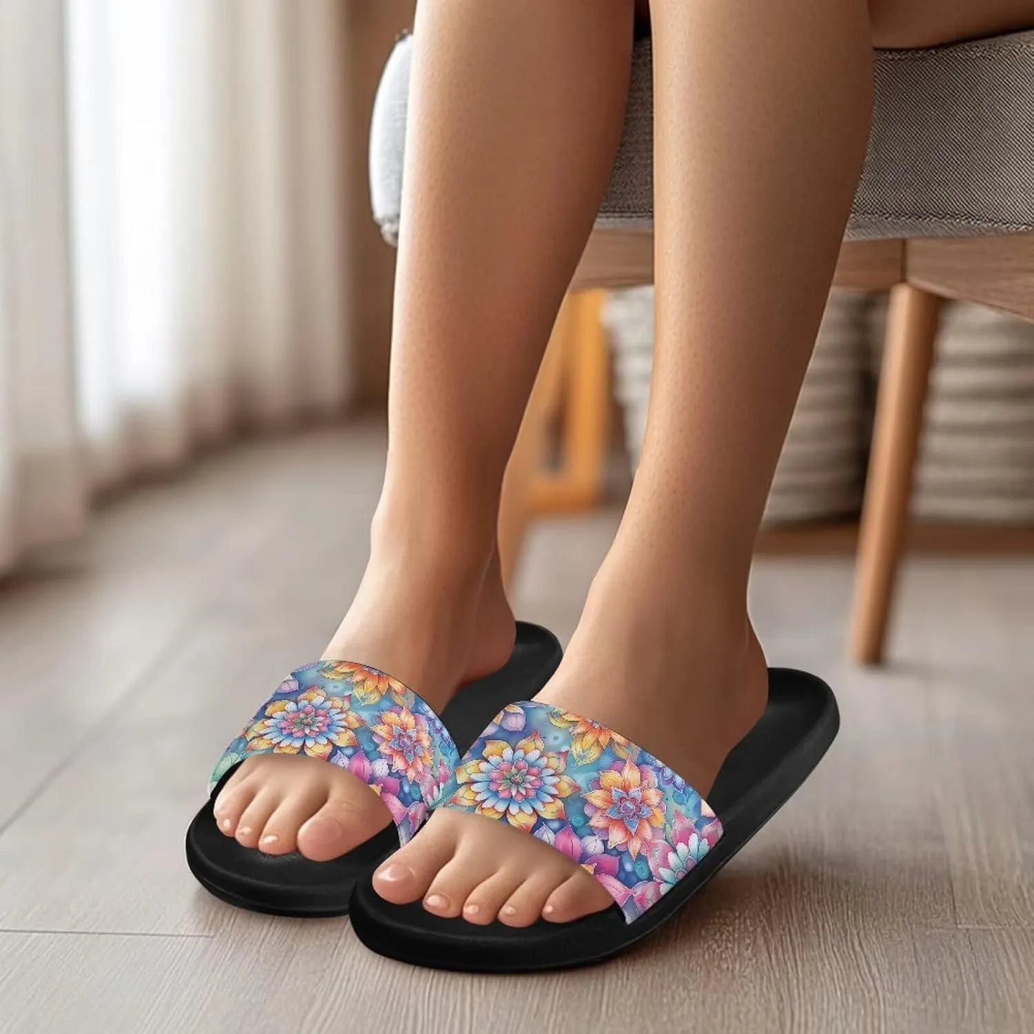 Increase Platform Flip Flops - Anti-Slip Outdoor Sandals for Beach, Pool, and Travel