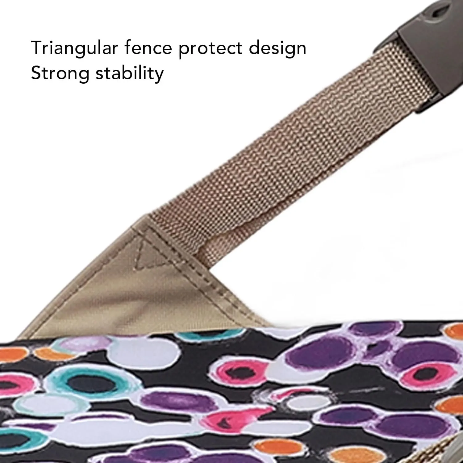 Indoor Outdoor Folding Chair Cushion, Foldable Portable Stadium Seat, Thick Floral Stadium Bleacher Cushion with Backrest for Sports Events, Hiking, Fishing, Camping
