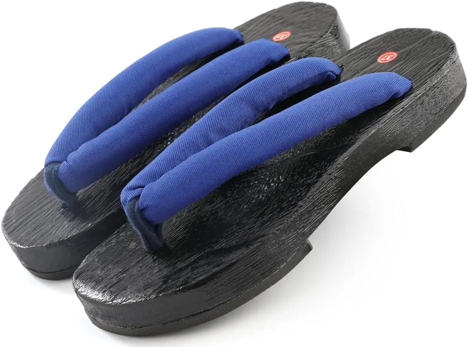 Japanese Wooden Geta Sandals Cosplay Clogs Flip Flop Japanese Style Traditional Wooden Slippers for Women