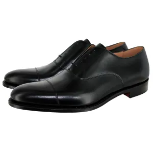 Joseph Cheaney Black Lime Classic Oxford Shoes