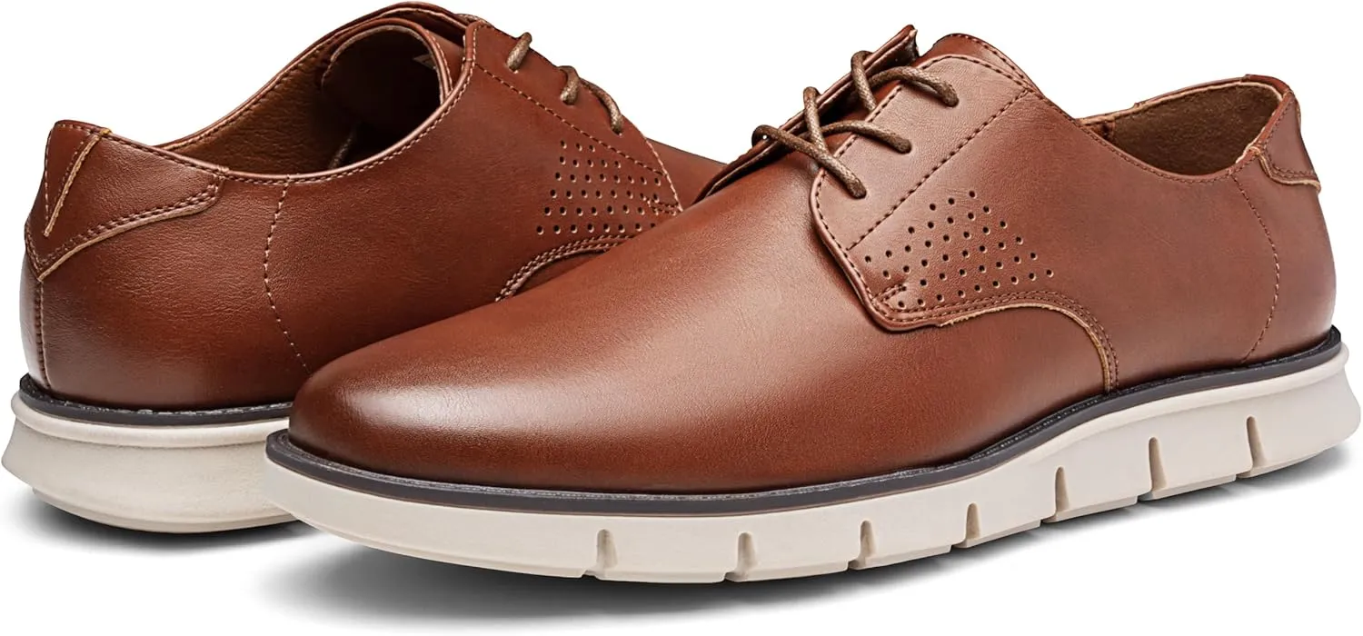 Jousen Mens Dress Shoes Men's Casual Dress Shoes Comfortable Business Dress Shoe for Men