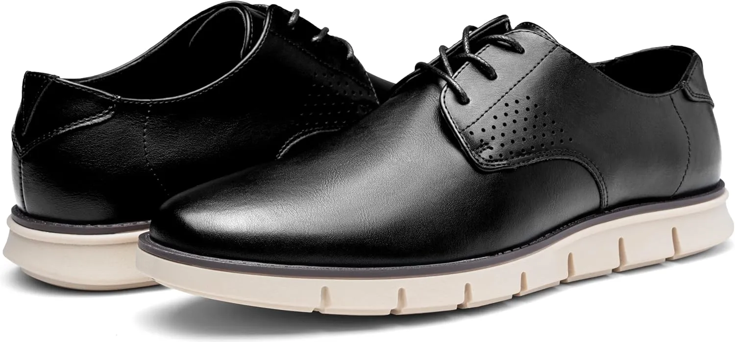 Jousen Mens Dress Shoes Men's Casual Dress Shoes Comfortable Business Dress Shoe for Men