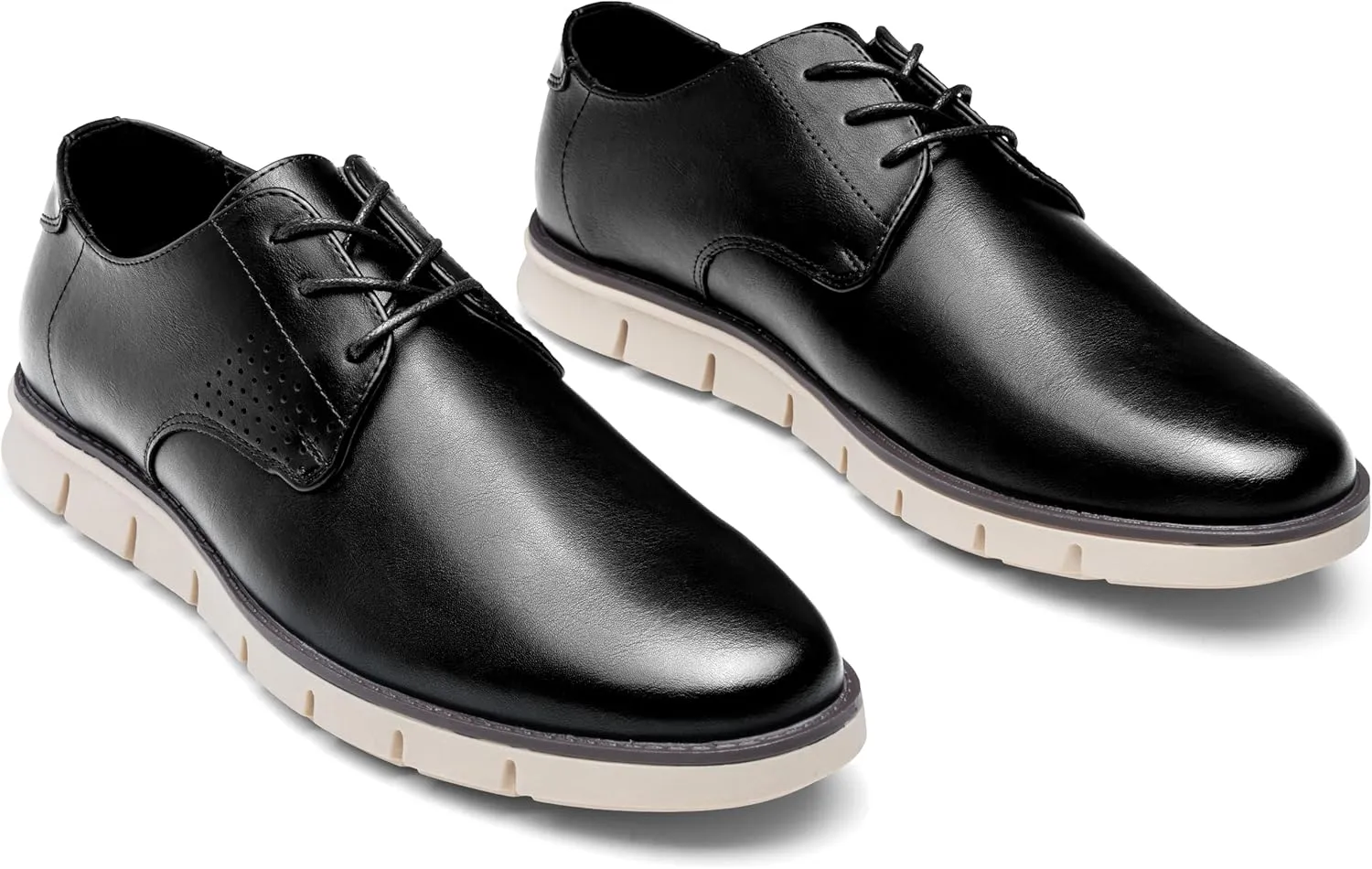 Jousen Mens Dress Shoes Men's Casual Dress Shoes Comfortable Business Dress Shoe for Men