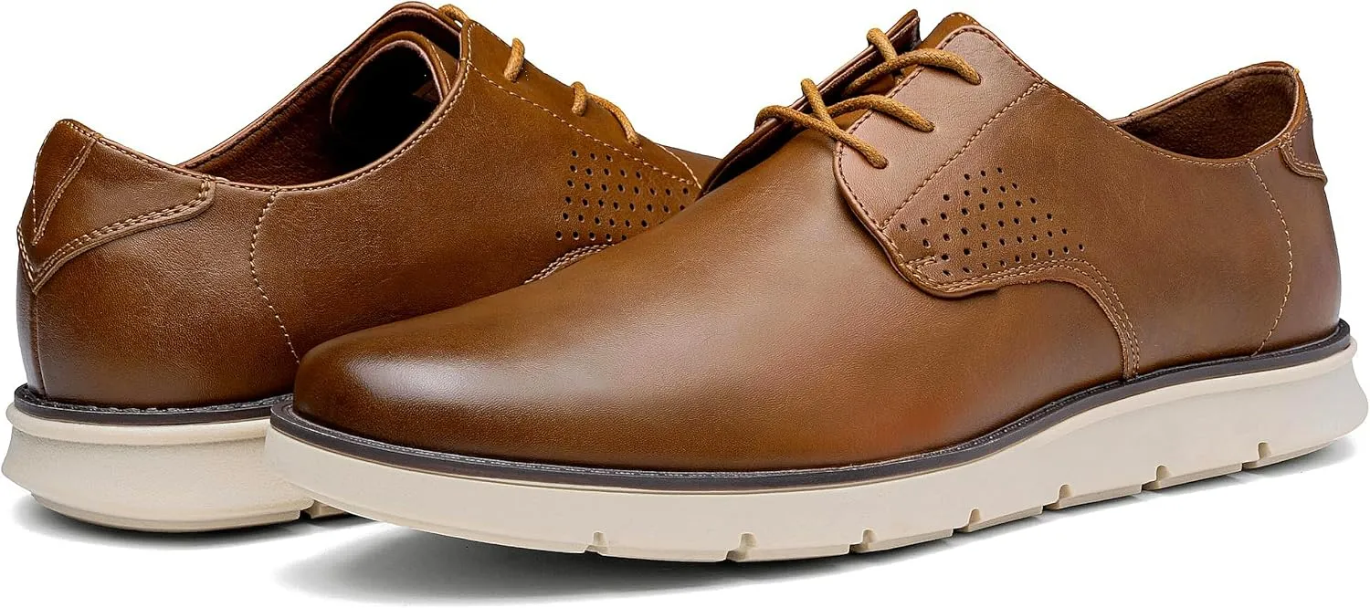 Jousen Mens Dress Shoes Men's Casual Dress Shoes Comfortable Business Dress Shoe for Men