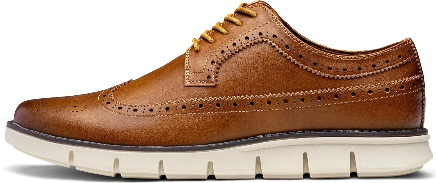Jousen Mens Dress Shoes Men's Casual Dress Shoes Comfortable Business Dress Shoe for Men