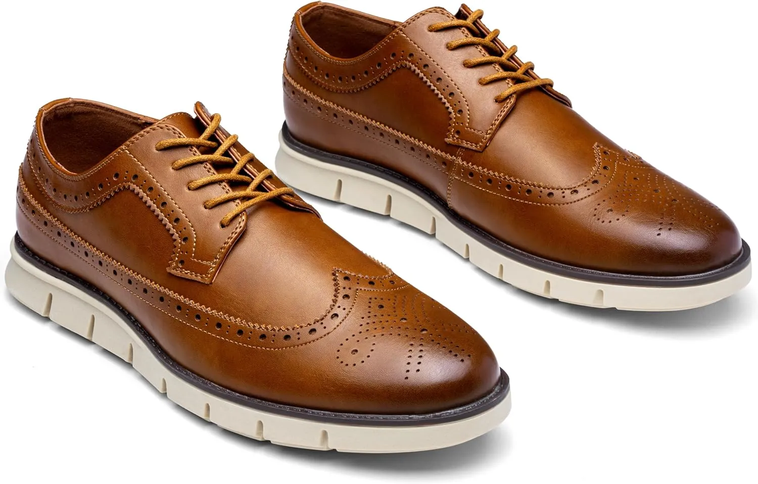 Jousen Mens Dress Shoes Men's Casual Dress Shoes Comfortable Business Dress Shoe for Men
