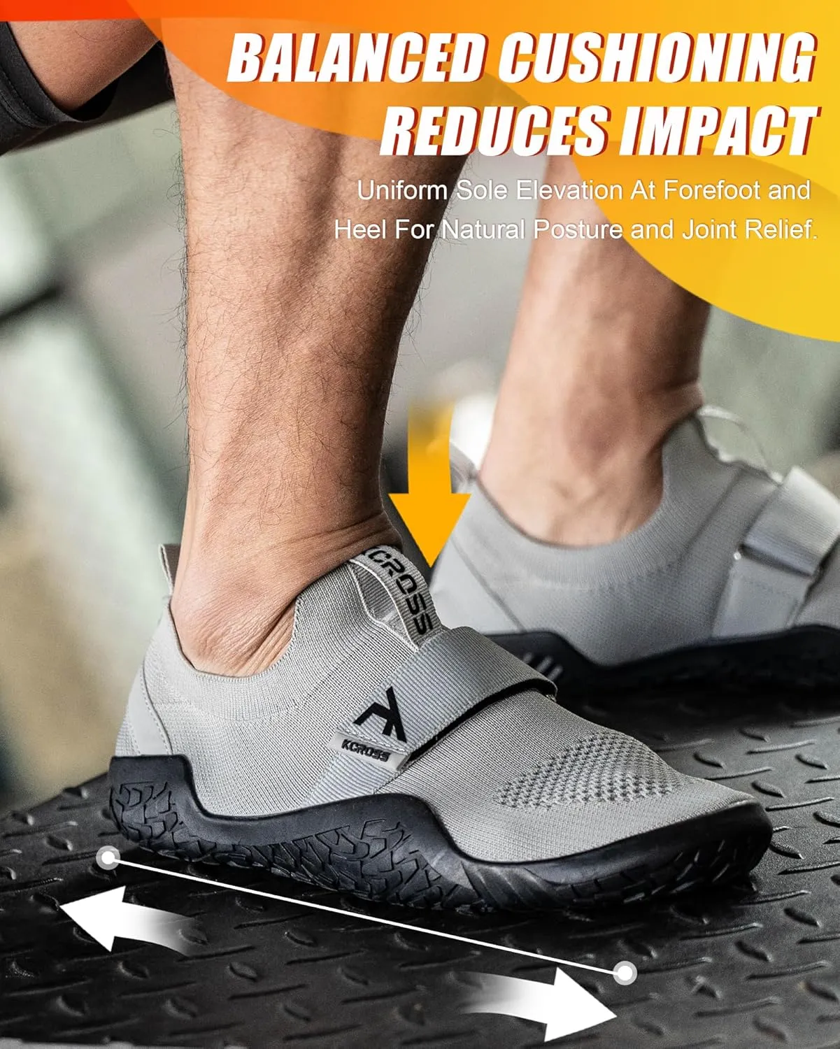kcross Weightlifting Shoes Women, Deadlift Shoes for Men and Women Weight Lifting Shoes for Heavy Lifting Weight and Cross-Trainer, Gym Squat Shoes with Rubber Non-Slip Sole